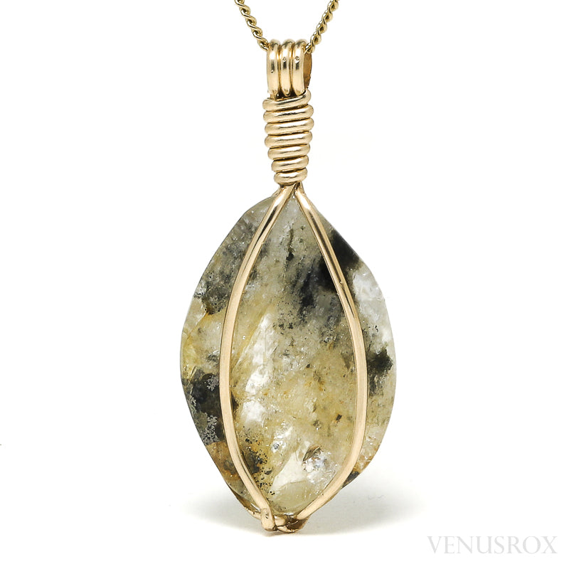 Phenakite Polished Crystal Pendant from the Ural Mountains, Russia | Venusrox