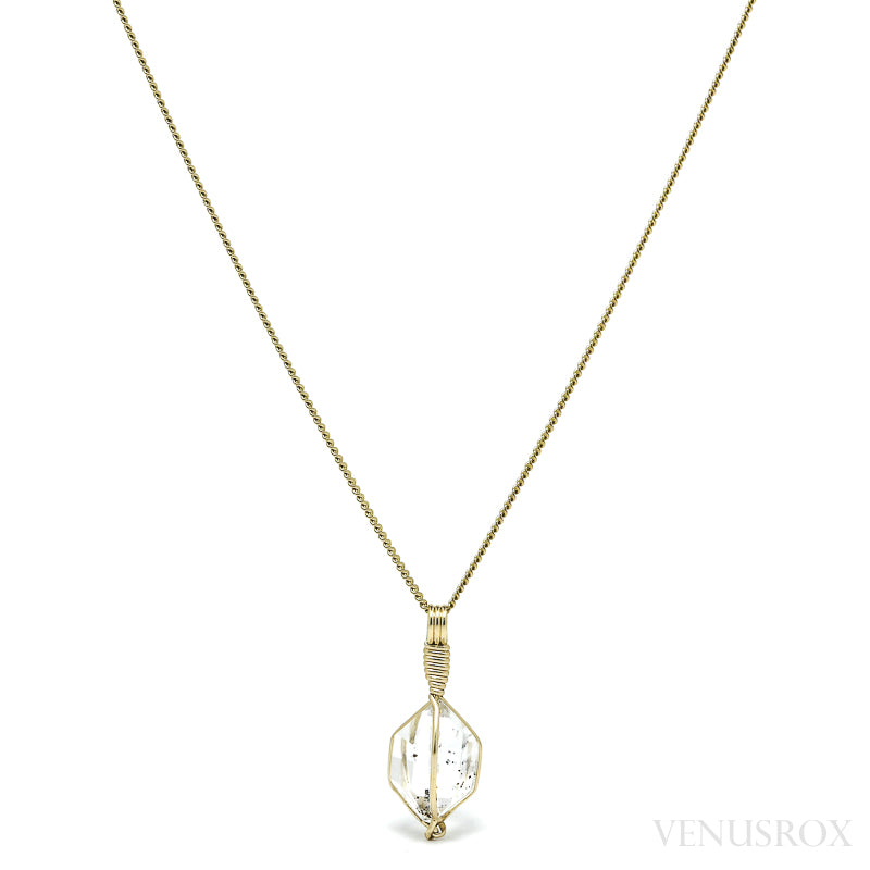 Natural Herkimer 'Diamond' Quartz Pendant from Herkimer County, New York State, USA | Venusrox