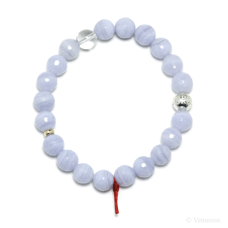 Blue Lace Agate Bracelet from Malawi | Venusrox