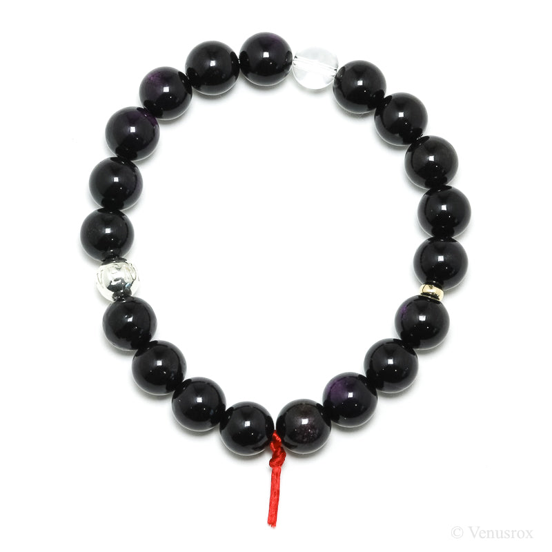 Purpurite Bead Bracelet from Brazil | Venusrox