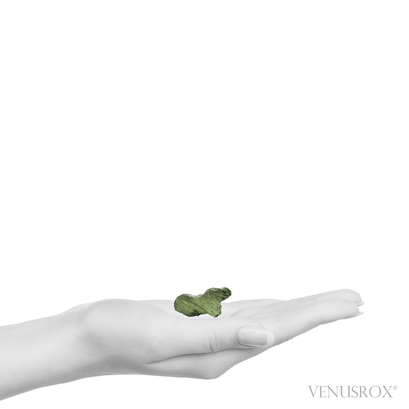 Moldavite Crystal from Chlum, Czech Republic | Venusrox