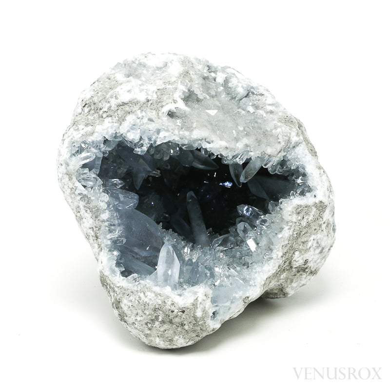 Blue Celestite Natural Cluster from Madagascar | Venusrox