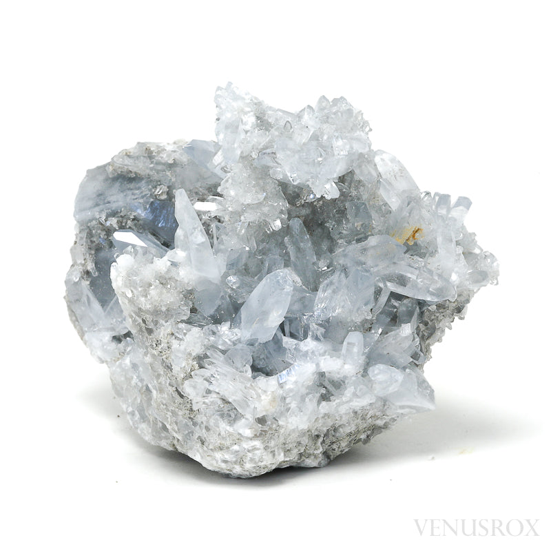 Blue Celestite Natural Cluster from Madagascar | Venusrox