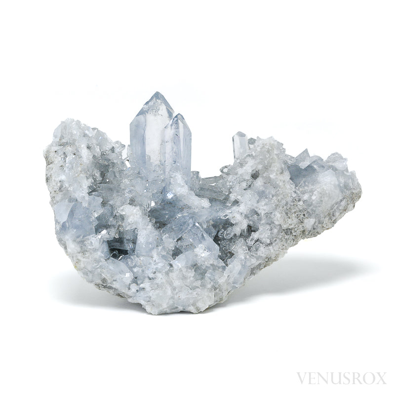 Blue Celestite Natural Cluster from Madagascar | Venusrox