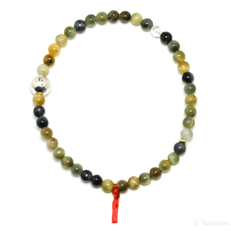 Blonde Tigers Eye with Falcons Eye Bracelet from South Africa | Venusrox