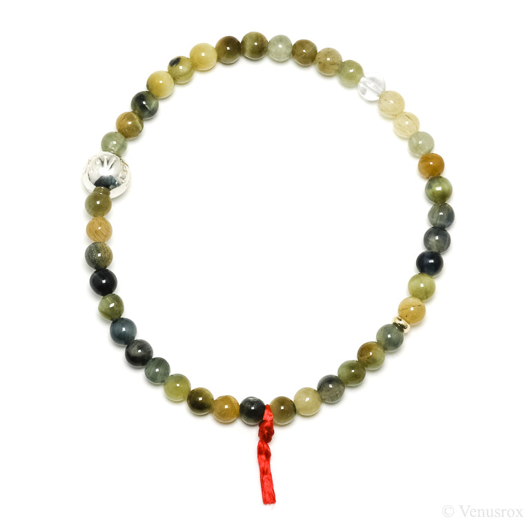 Blonde Tigers Eye with Falcons Eye Bracelet from South Africa | Venusrox