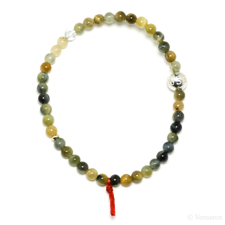 Blonde Tigers Eye with Falcons Eye Bracelet from South Africa | Venusrox
