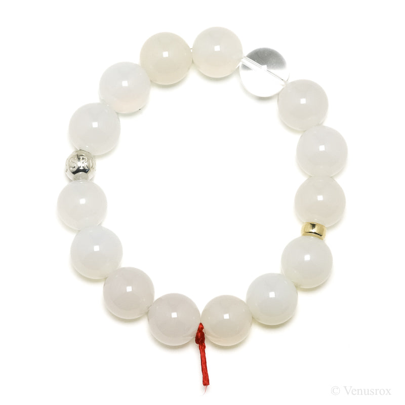 White Agate Bracelet from Brazil | Venusrox