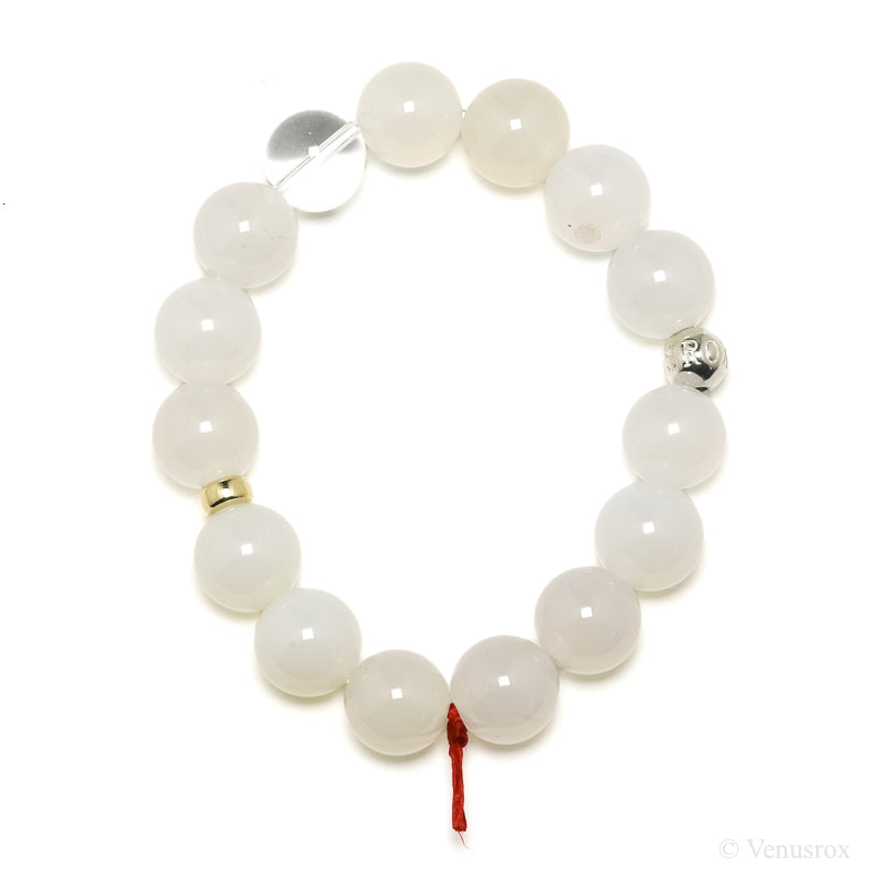 White Agate Bracelet from Brazil | Venusrox