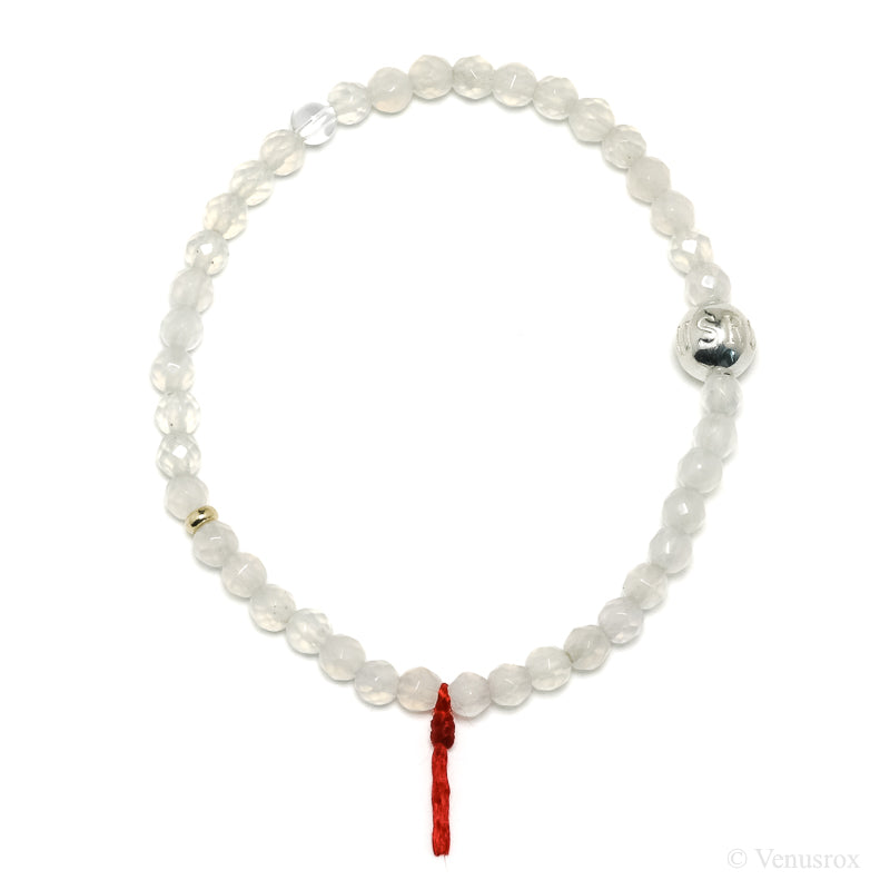 White Agate Bracelet from Brazil | Venusrox