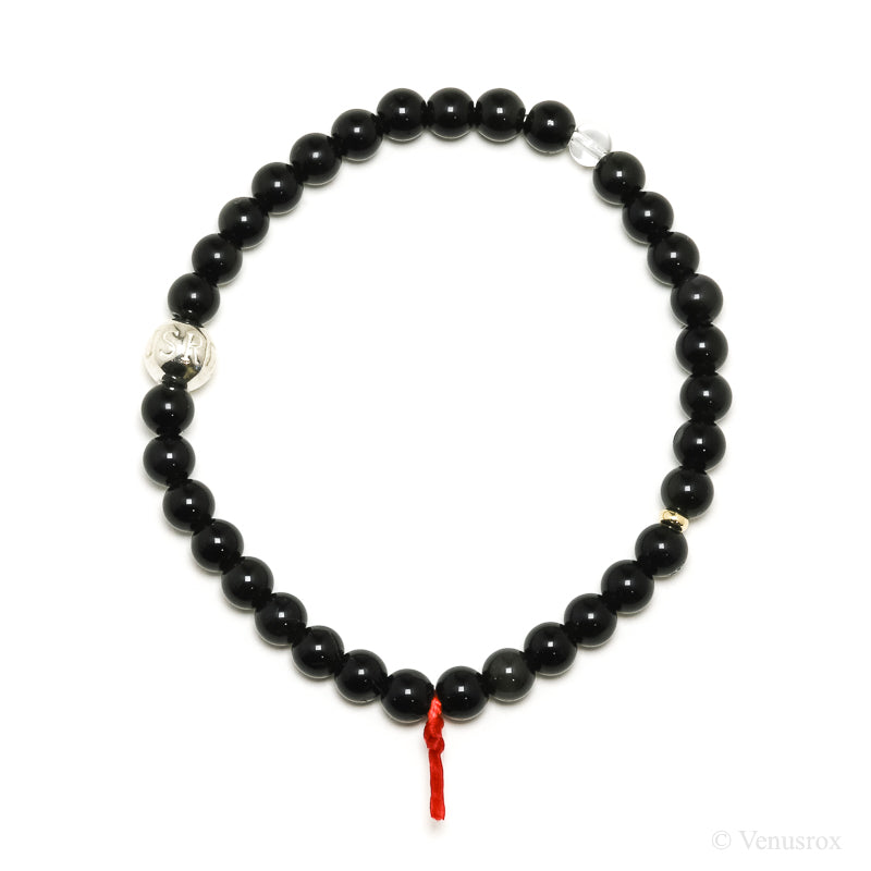 Rainbow Obsidian Bead Bracelet from Mexico | Venusrox