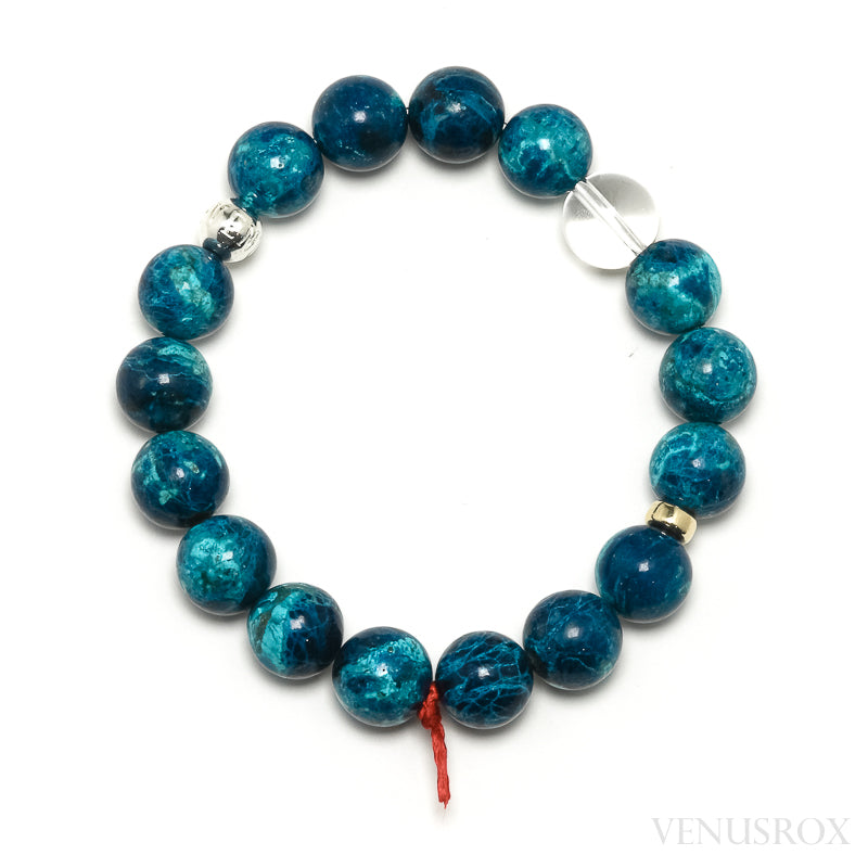 Chrysocolla with Shattuckite Bracelet from Peru | Venusrox