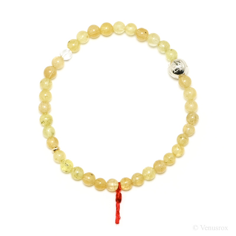 Yellow Danburite Bead Bracelet from Tanzania | Venusrox