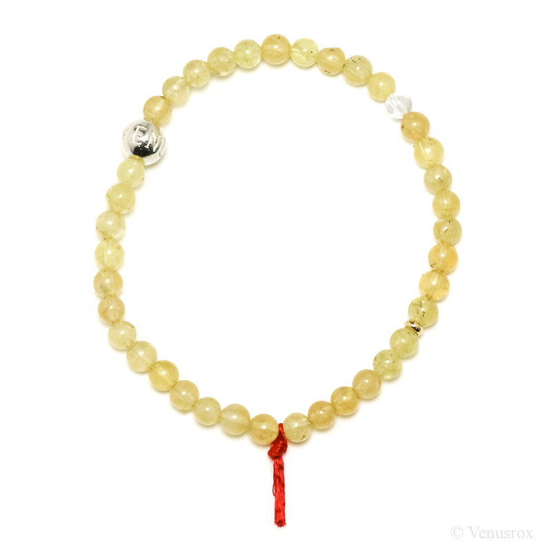 Yellow Danburite Bead Bracelet from Tanzania | Venusrox