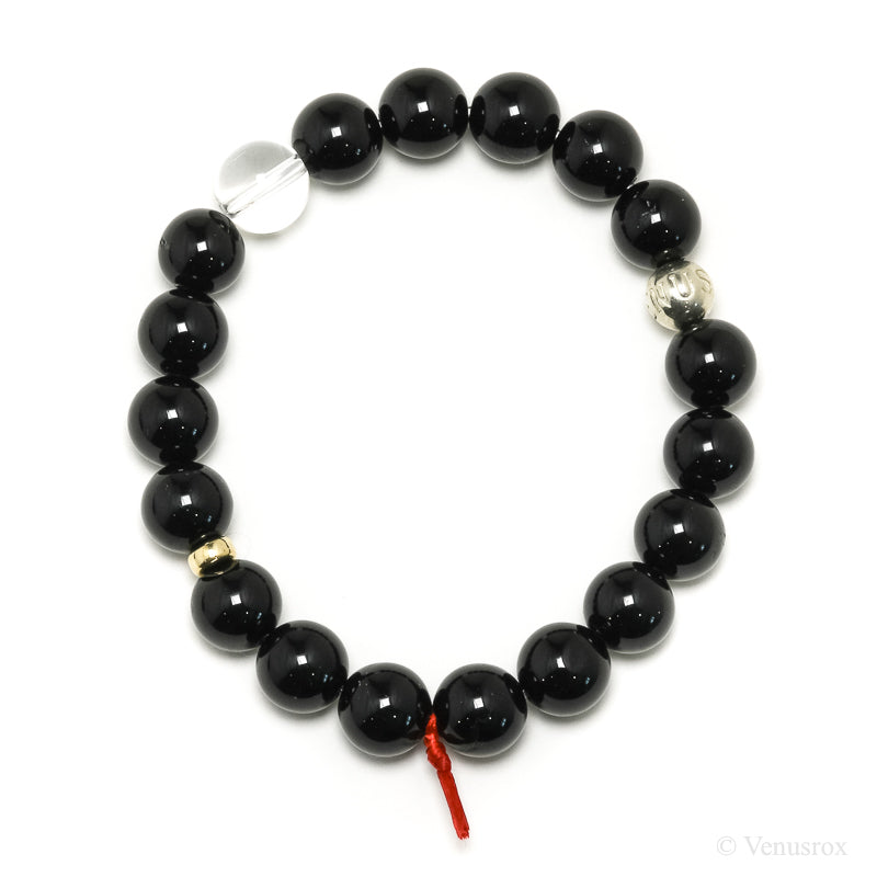 Black Tourmaline Bracelet from Brazil | Venusrox
