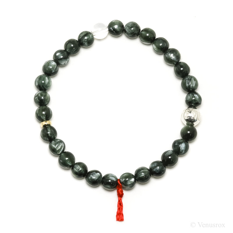 Seraphinite Bracelet from Siberia, Russia | Venusrox