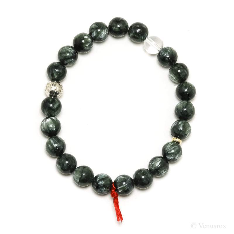 Seraphinite Bracelet from Siberia, Russia | Venusrox