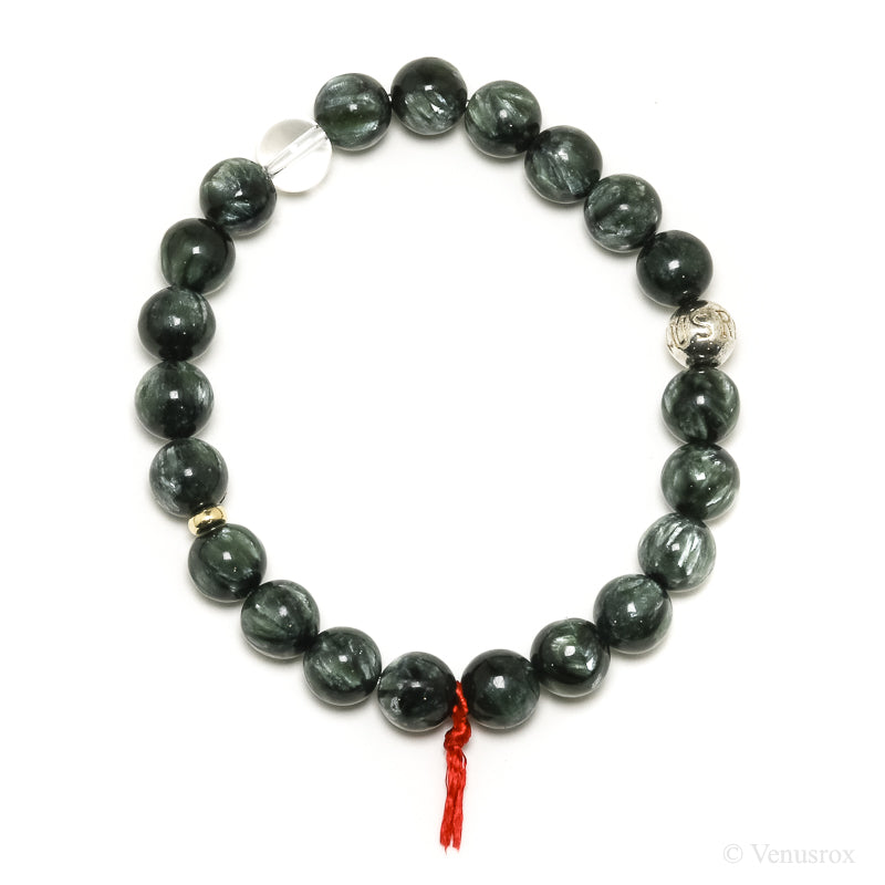 Seraphinite Bracelet from Siberia, Russia | Venusrox