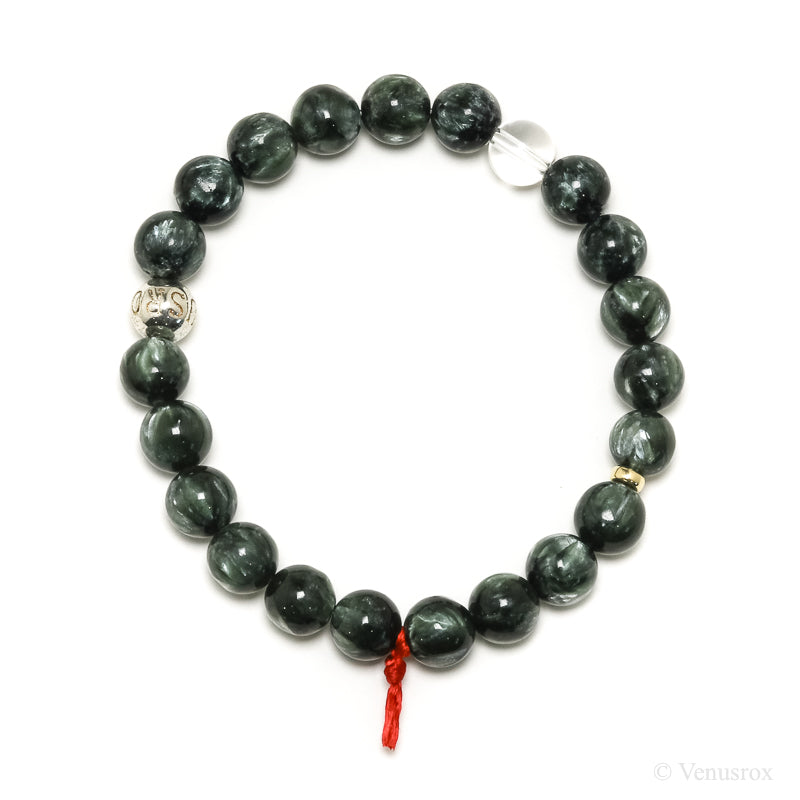 Seraphinite Bracelet from Siberia, Russia | Venusrox