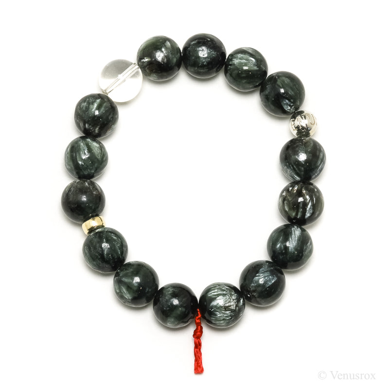 Seraphinite Bracelet from Siberia, Russia | Venusrox