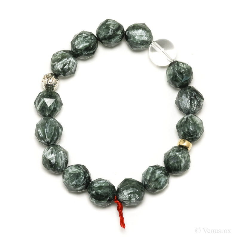 Seraphinite Bracelet from Siberia, Russia | Venusrox