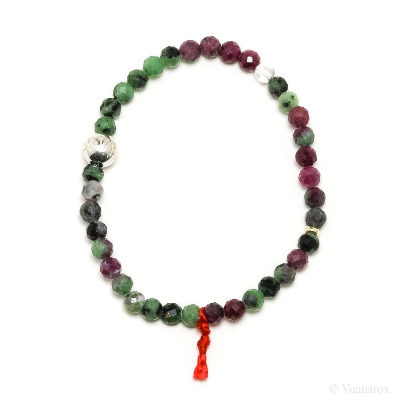 Ruby & Zoisite Bracelet from India | Venusrox