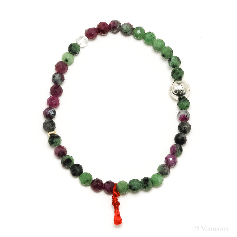Ruby & Zoisite Bracelet from India | Venusrox