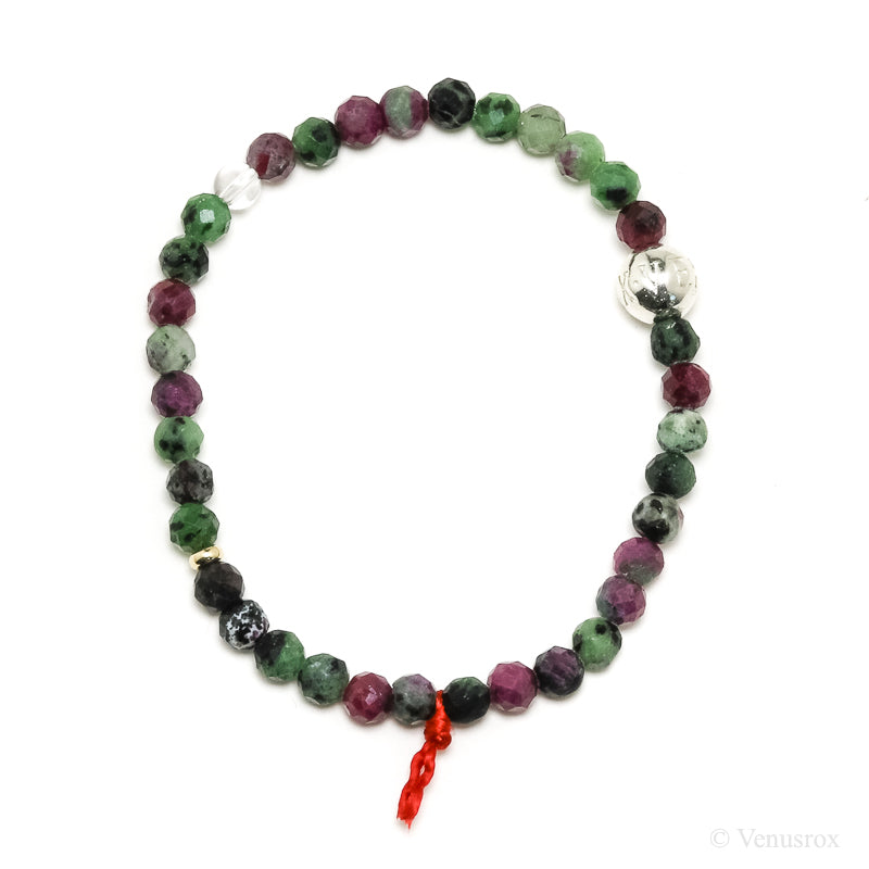 Ruby & Zoisite Bracelet from India | Venusrox