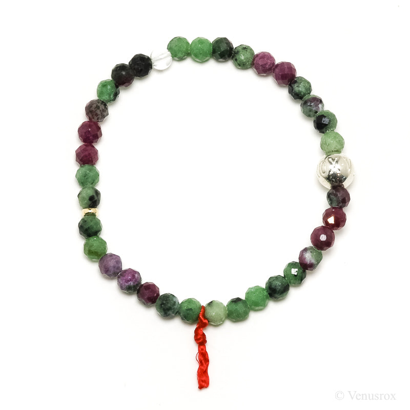Ruby & Zoisite Bracelet from India | Venusrox