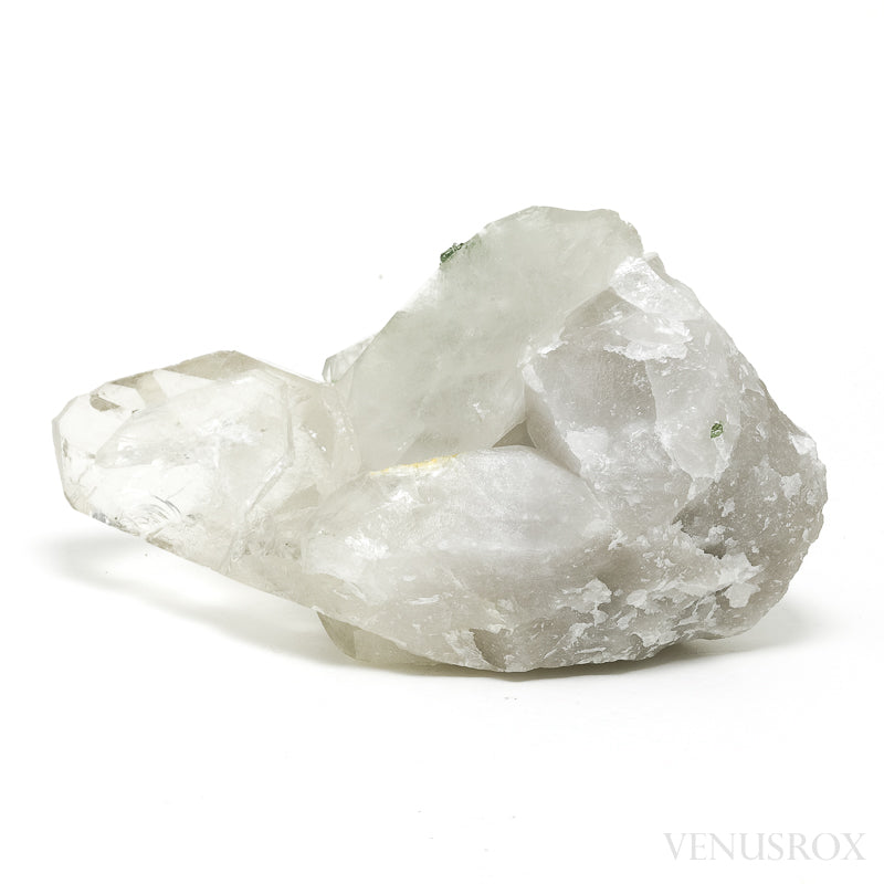 Clear Quartz with Green Tourmaline Natural Point from Brazil | Venusrox