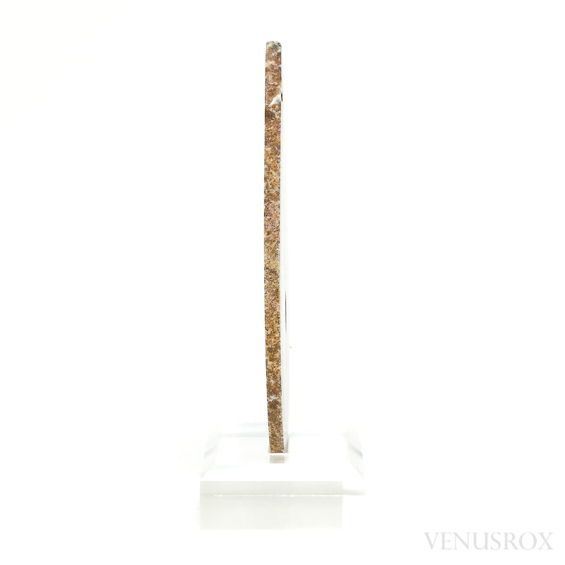 Agate Polished Slice from Brazil, mounted on a bespoke stand | Venusrox