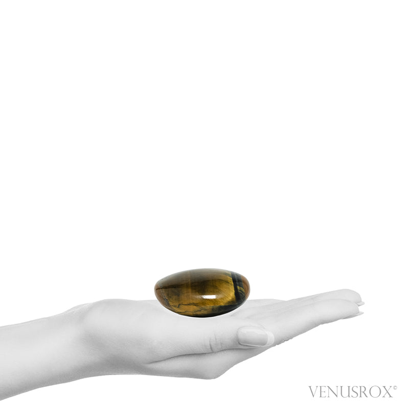 Tigers Eye with Falcons Eye Polished Crystal from South Africa | Venusrox