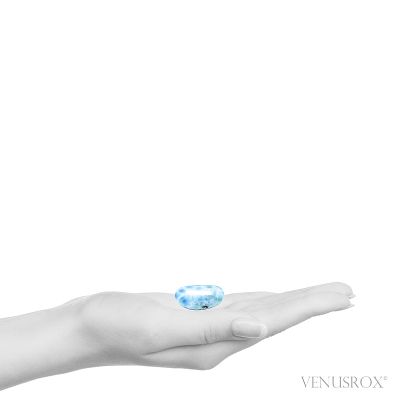 Larimar Polished Crystal from Dominican Republic | Venusrox