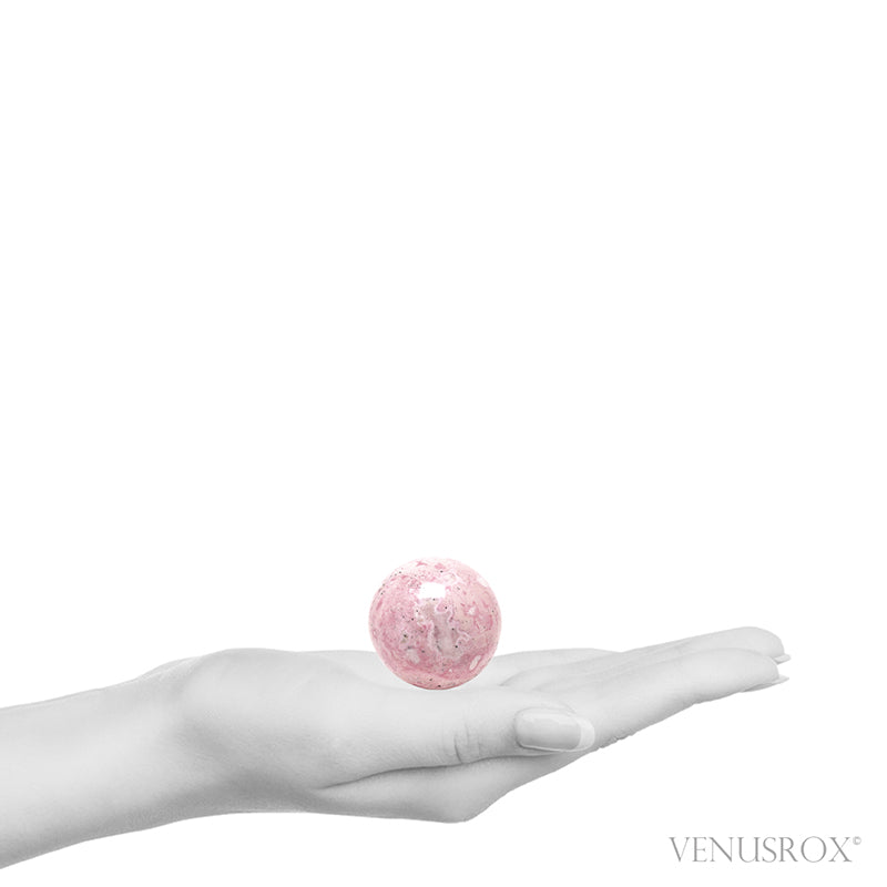 Rhodonite with Quartz Sphere from Peru | Venusrox