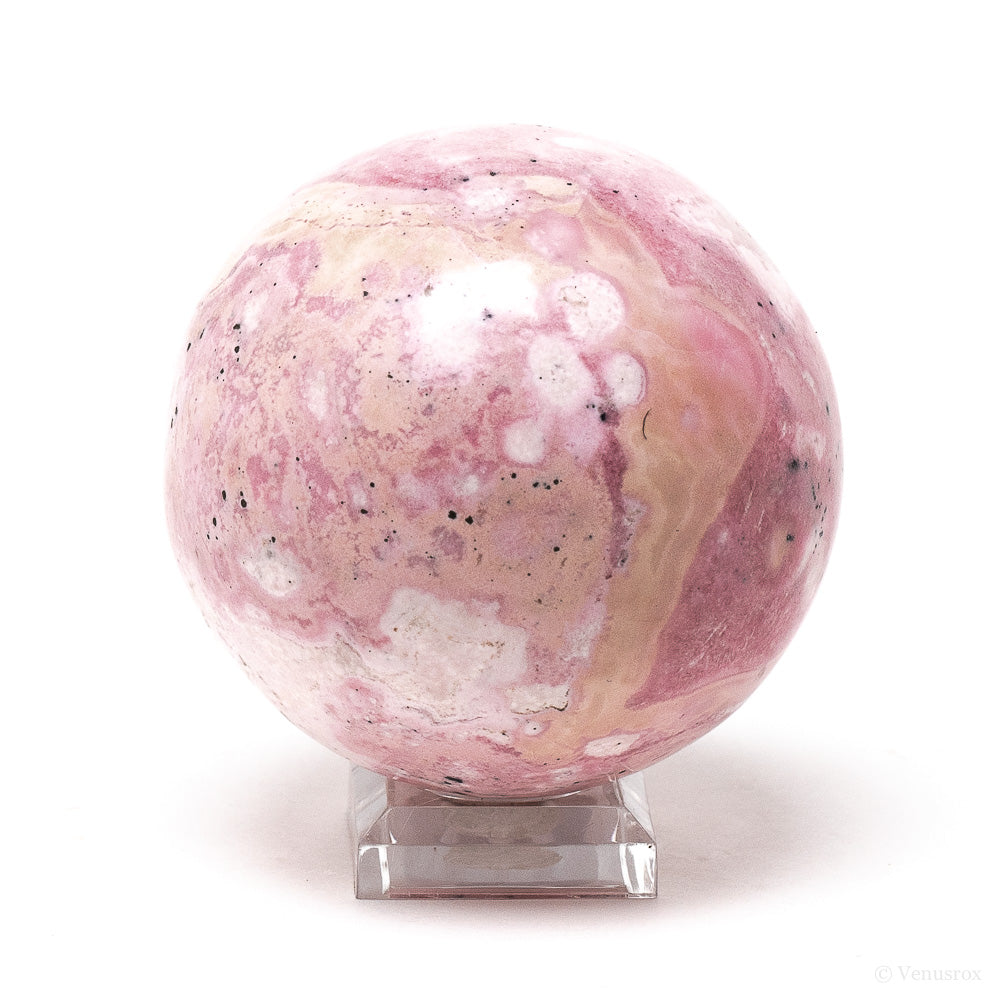 Rhodonite Polished Sphere from Peru | Venusrox
