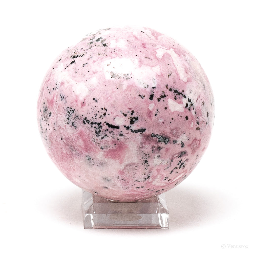 Rhodonite Polished Sphere from Peru | Venusrox
