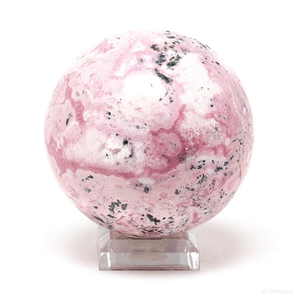 Rhodonite Polished Sphere from Peru | Venusrox