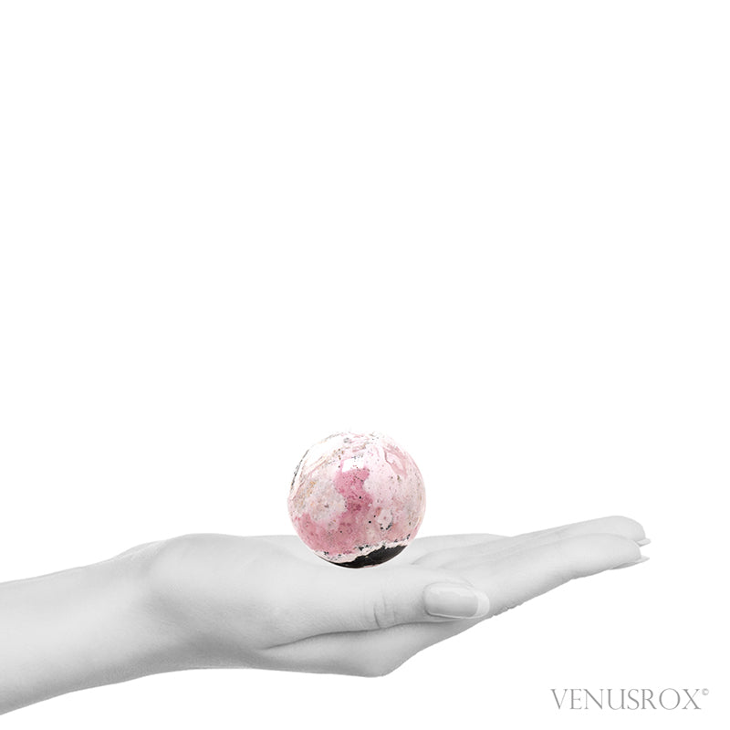 Rhodonite Polished Sphere from Peru | Venusrox
