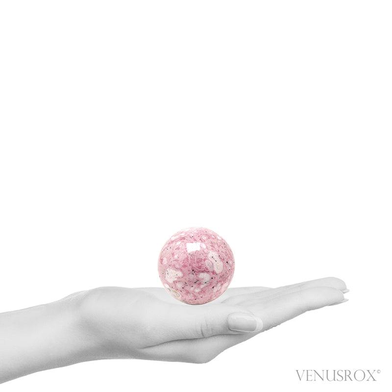 Rhodonite Polished Sphere from Peru | Venusrox