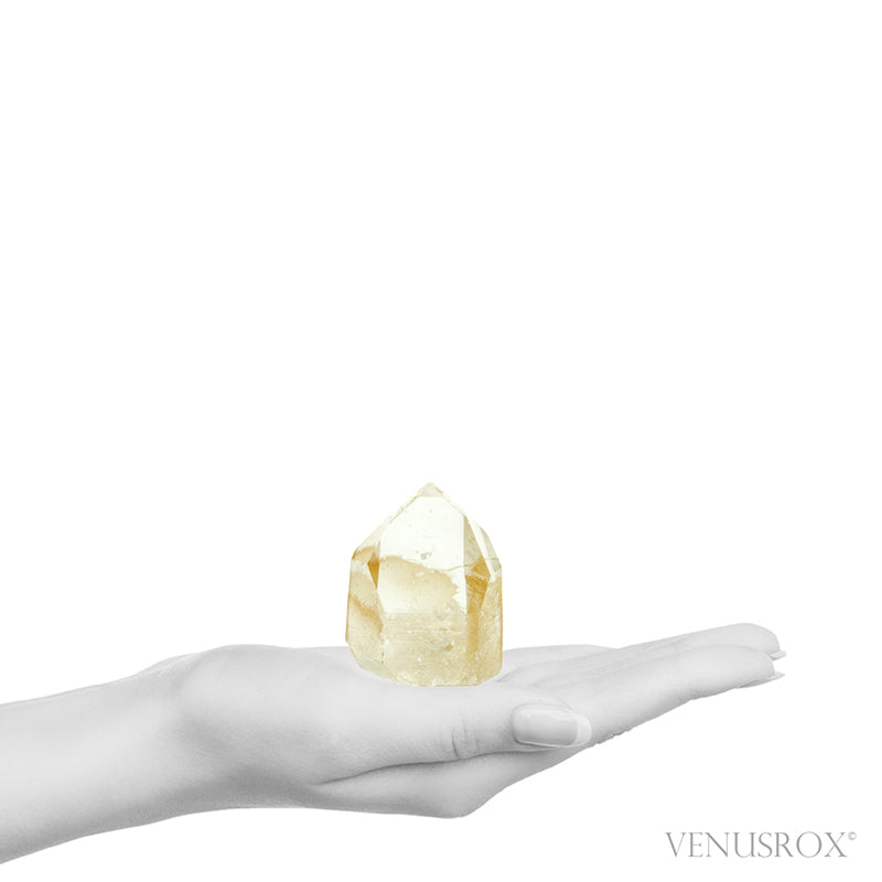 Tangerine Quartz Polished/Natural Point from Brazil | Venusrox