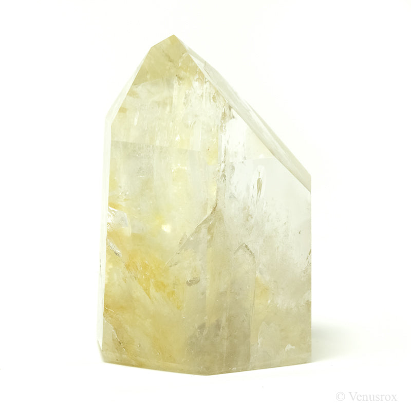 Golden Quartz Polished Point from Brazil | Venusrox