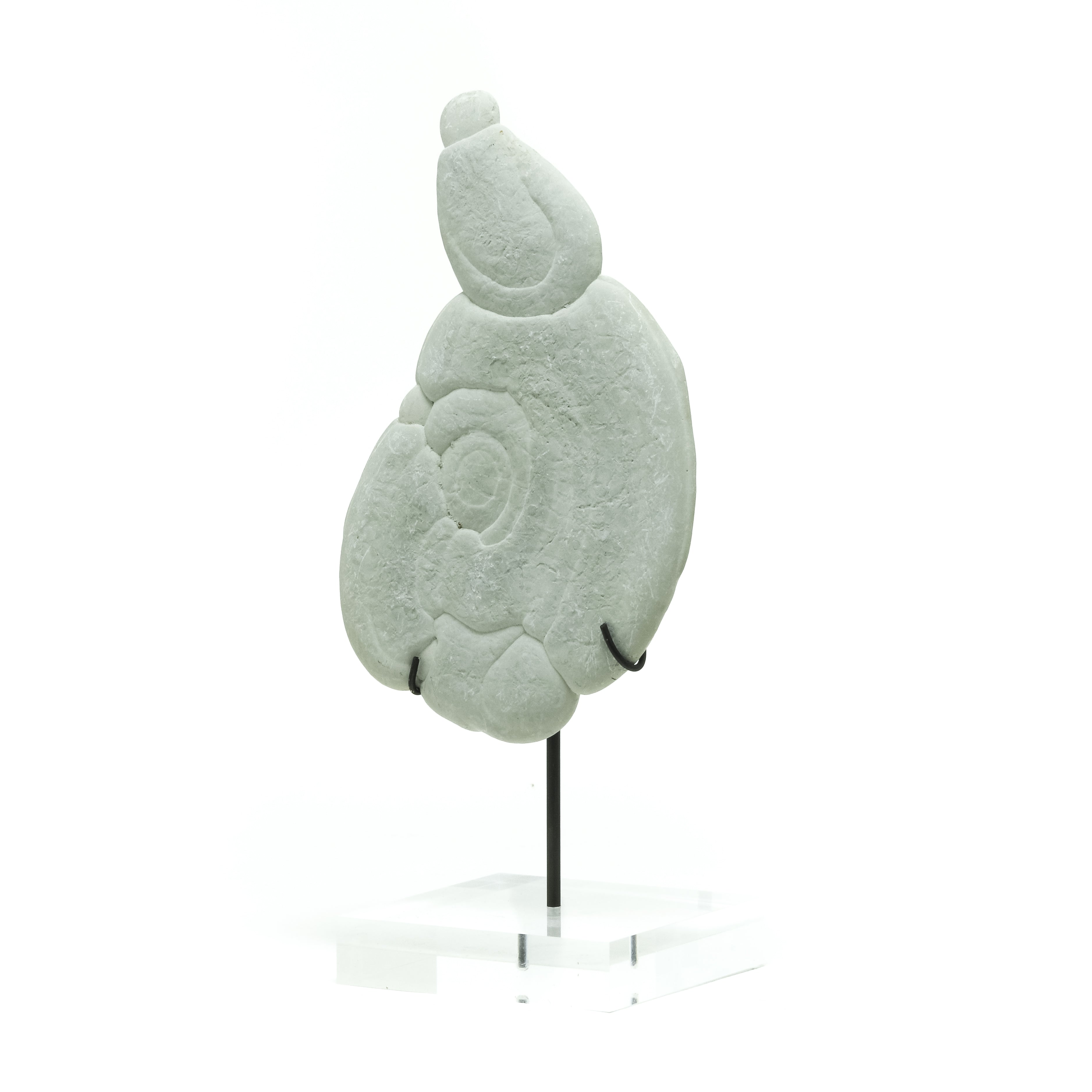 Fairy Stone Natural Crystal from Abitibi, Quebec, Canada mounted on a bespoke stand | Venusrox