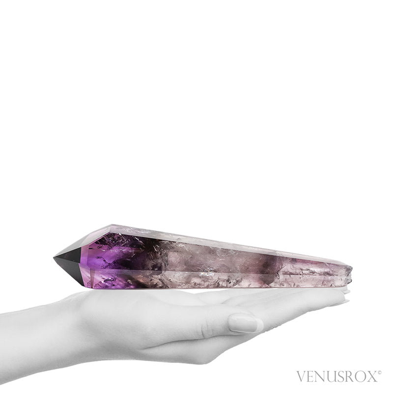 Amethyst Phantom Polished/Natural Point from the Quixaba Mine, Bahia, Brazil | Venusrox