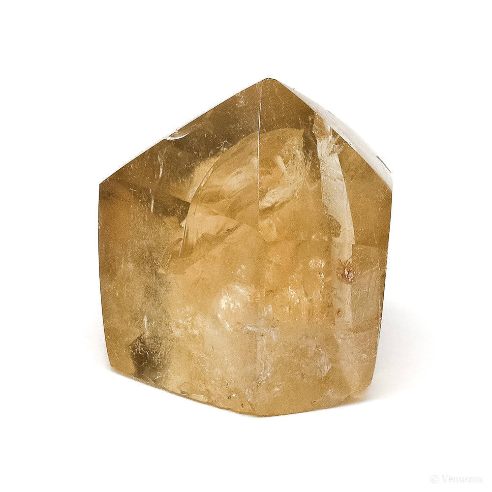 Natural Citrine Polished Point from Shaba, Zaire | Venusrox