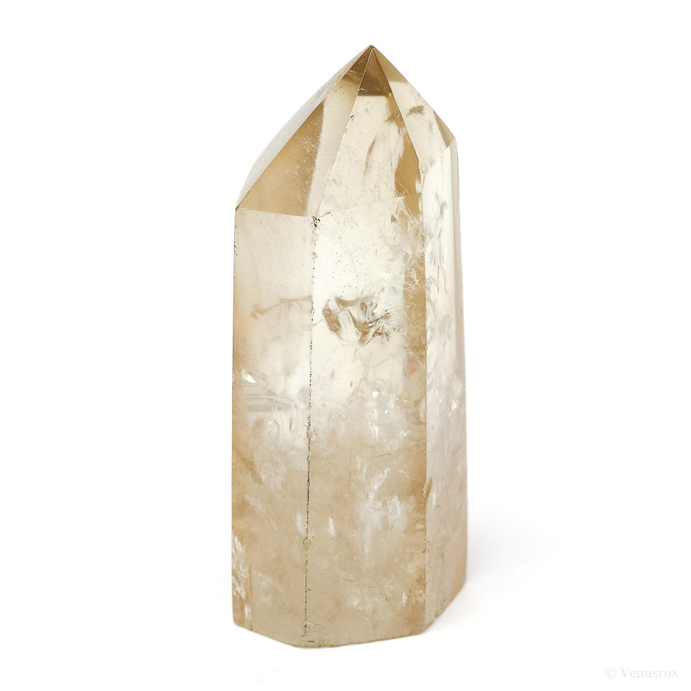 Natural Citrine Polished Point from Shaba, Zaire | Venusrox