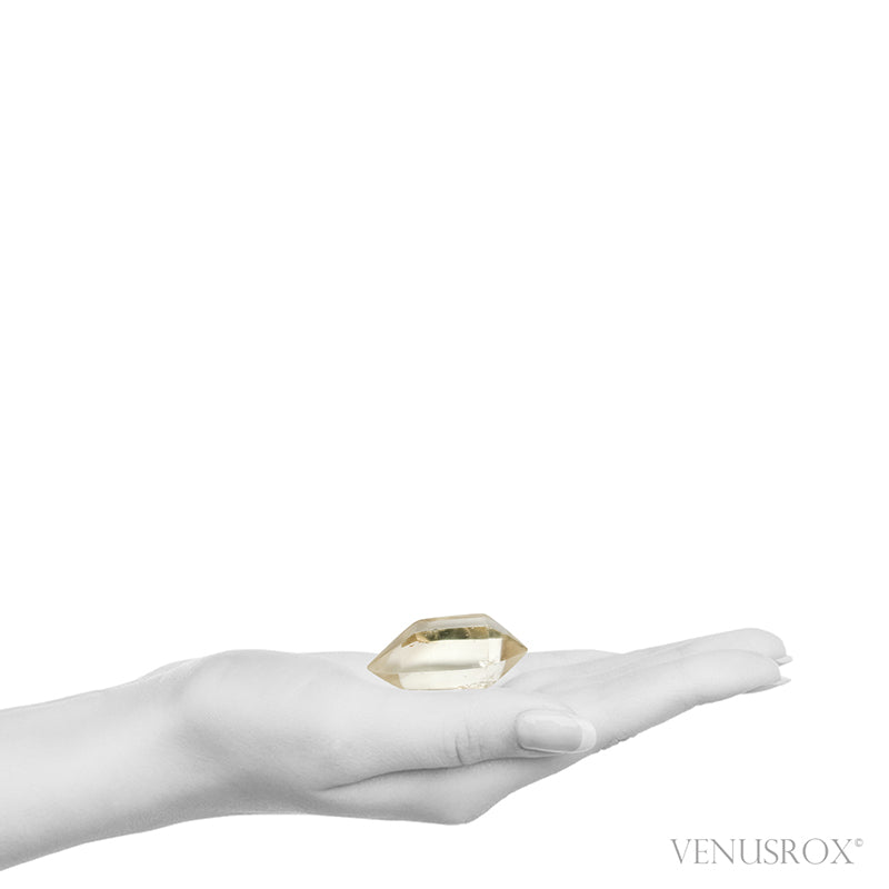 Natural Citrine Double Terminated Polished Point from Shaba, Zaire | Venusrox