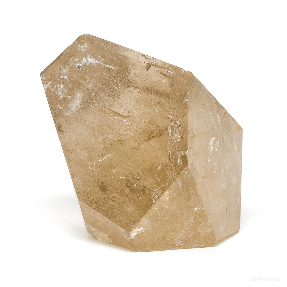 Natural Citrine Polished Crystal from Brazil | Venusrox
