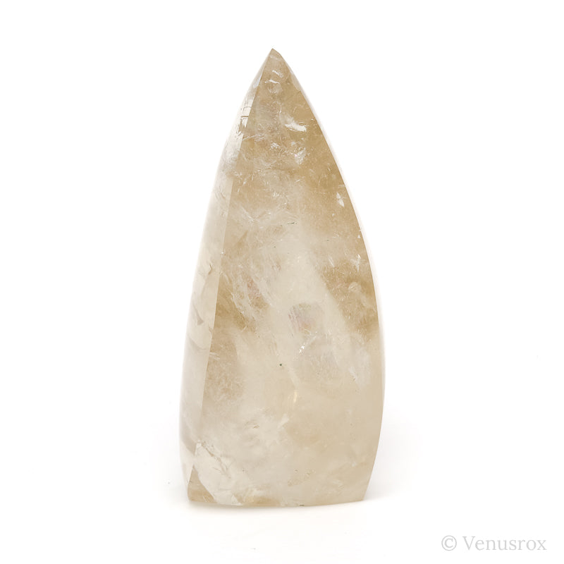 Natural Citrine Polished Flame from Brazil | Venusrox