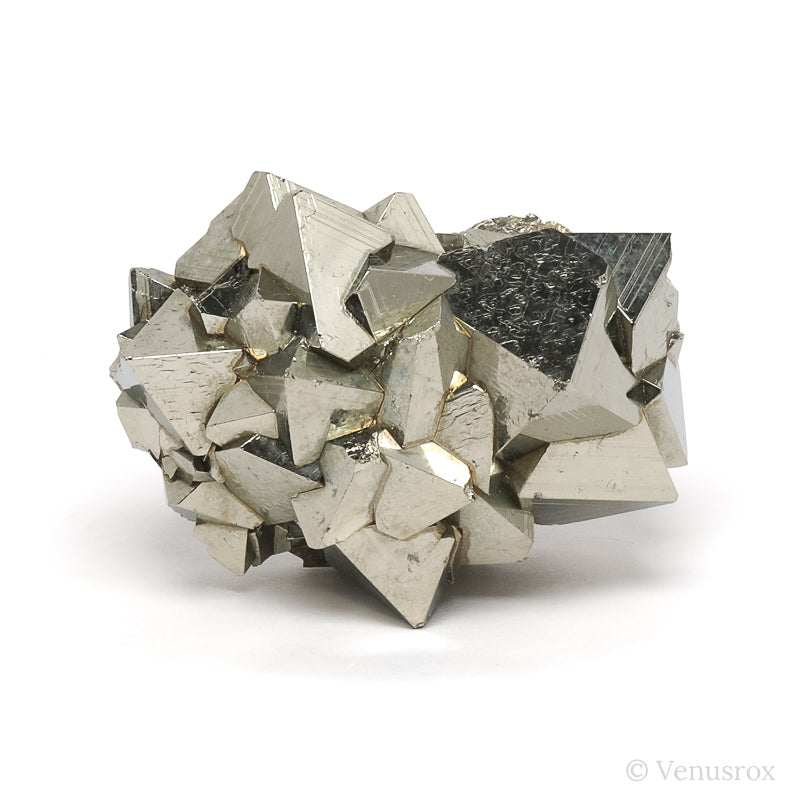 Pyrite Natural Cluster from the Huanzala Mine, Huallanca District, Dos de Mayo Province, Huánuco Department, Peru | Venusrox