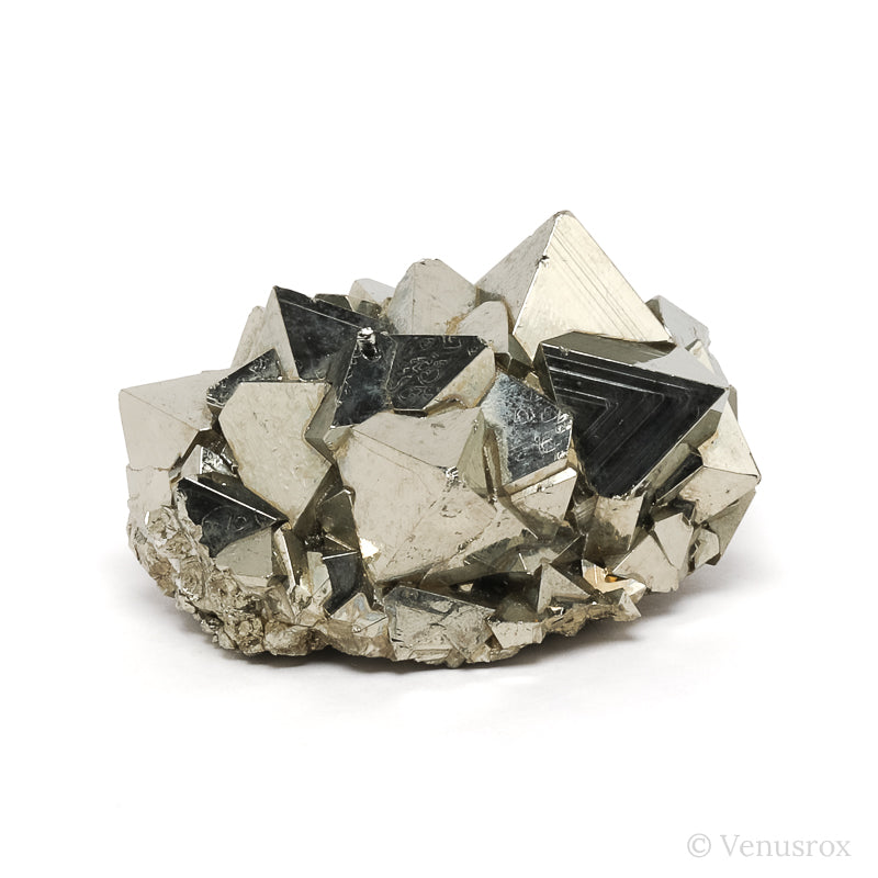 Pyrite Natural Cluster from the Huanzala Mine, Huallanca District, Dos de Mayo Province, Huánuco Department, Peru | Venusrox